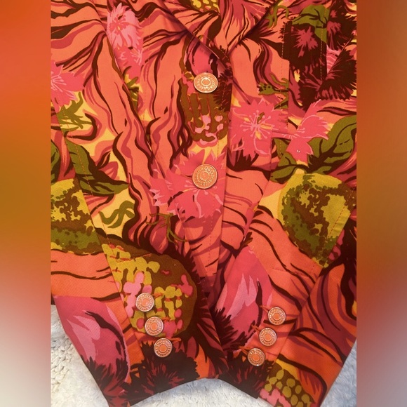 D&G Dolce&Gabbana Vintage (1990s) Multicolor Floral Blazer - Picture 7 of 7